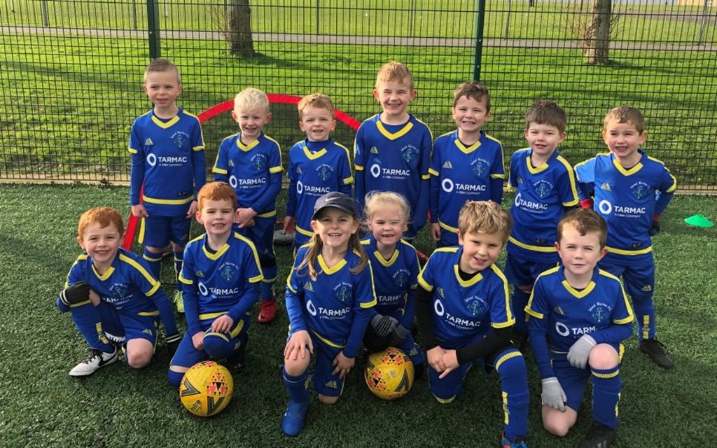 Kits for Kids – Island Marine FC U6 kitted out