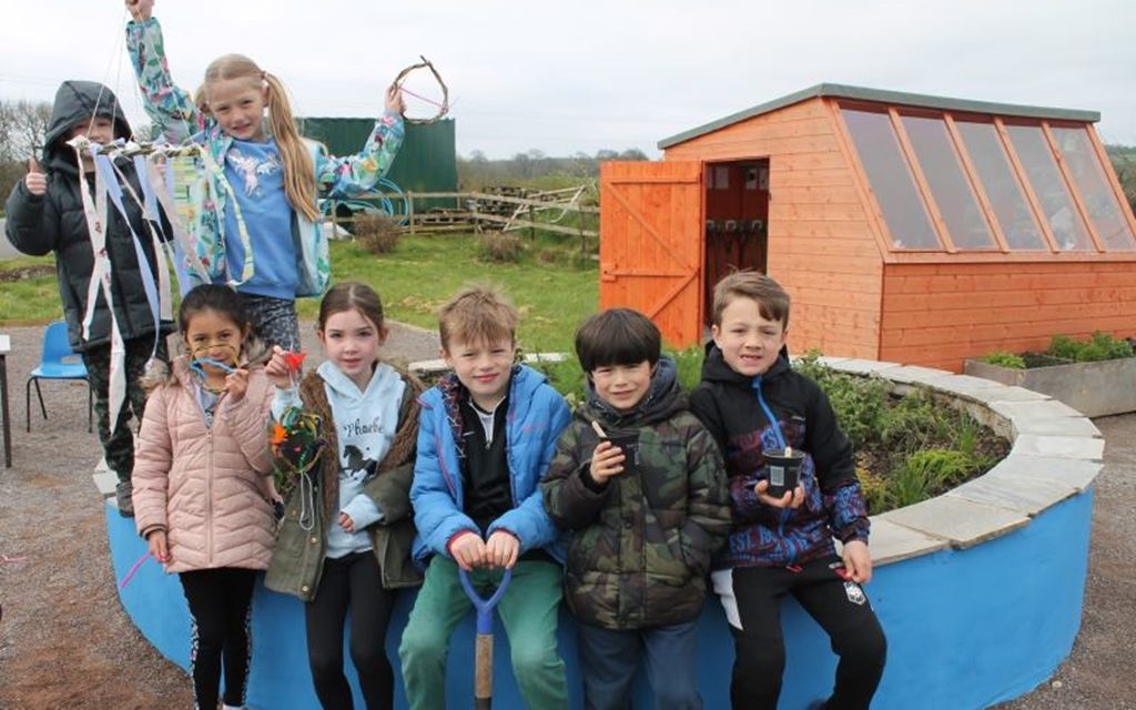 Wellbeing takes centre stage at Llangan Primary
