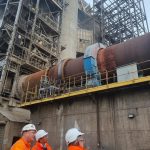 Local Senedd member and prospective parliamentary candidate visit Aberthaw cement plant