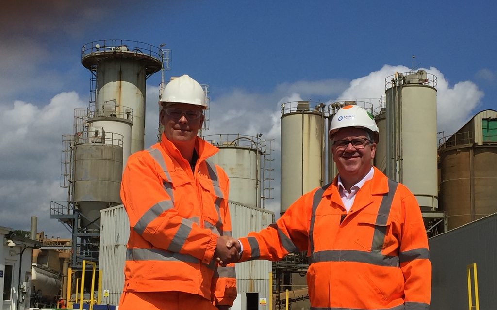 Nottinghamshire cement plant manager hands baton on after 30 years with company