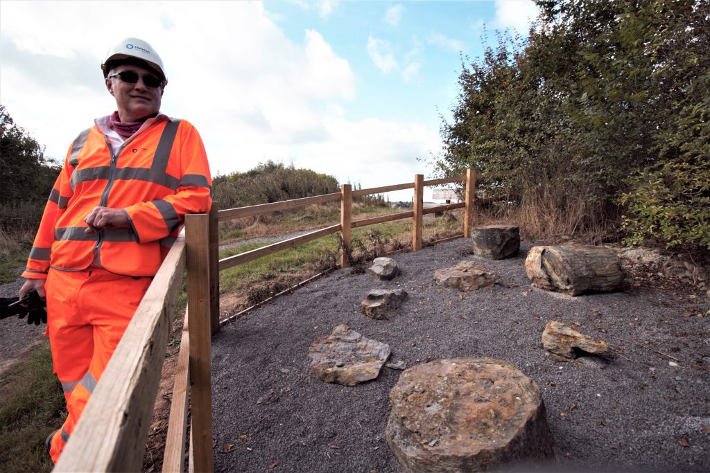 Fossilised ferns unearthed and saved at Tarmac’s Bayston Hill Quarry