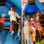 Tarmac bounces into action with donation towards Coronation Fete