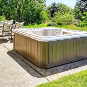 External Hot Tub Base
