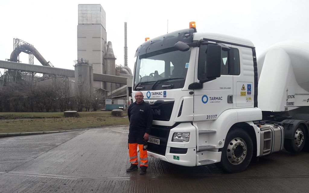 Tarmac’s Dunbar drivers celebrate gold fleet award