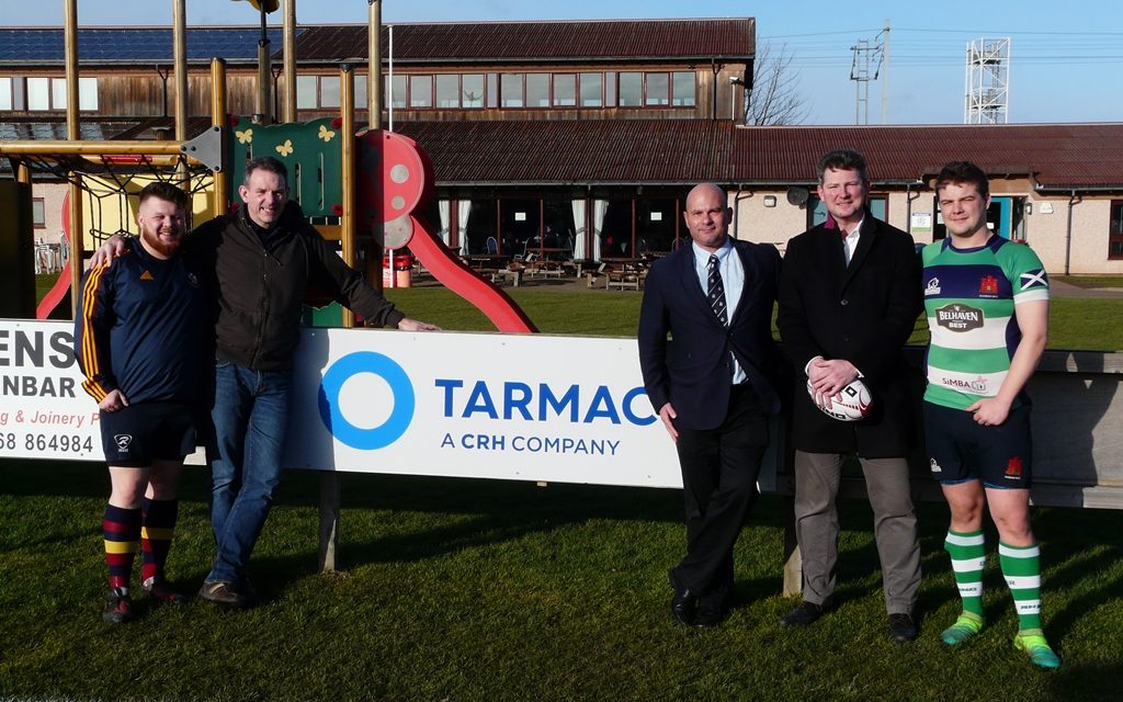 Tarmac sponsors Irish/Scottish rugby fixture for second year