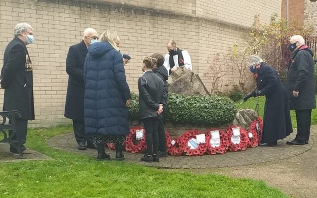 Quarry supports Mountsorrel Rememberence Day memorial