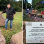 Rock-solid marker heralds a haven of natural beauty thanks to a donation from Tarmac