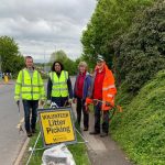 Donation perfect pick-me-up for litter-loathing Wombles of Quorn