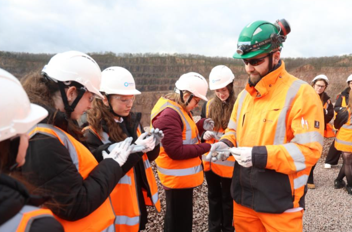 Supporting International Women’s Day at Mountsorrel Quarry