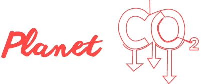 planet and co2 logo