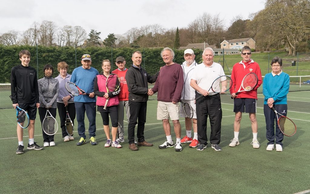 Grant lights the way for more tennis in Buxton