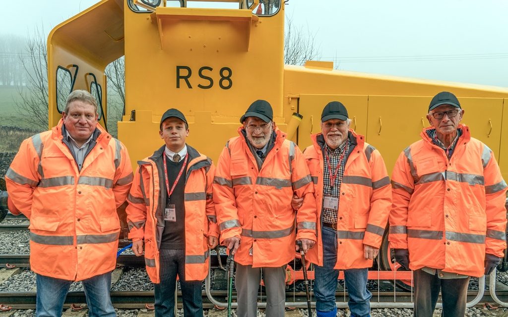 New lease of life for 100-year-old yellow steam locomotive