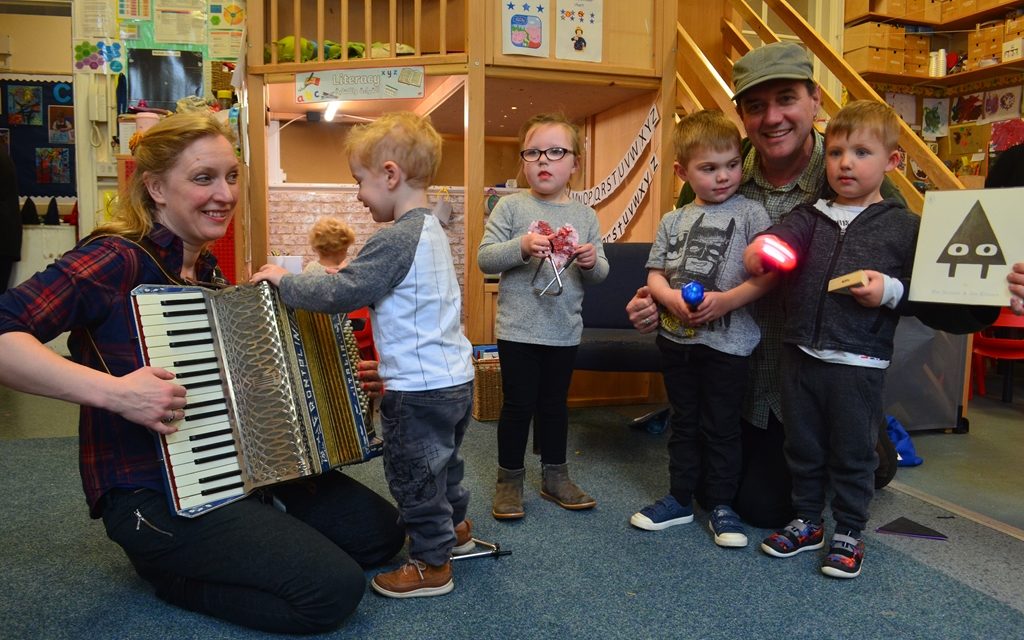‘Inspiring’ project promotes love of books for nursery age children and their families