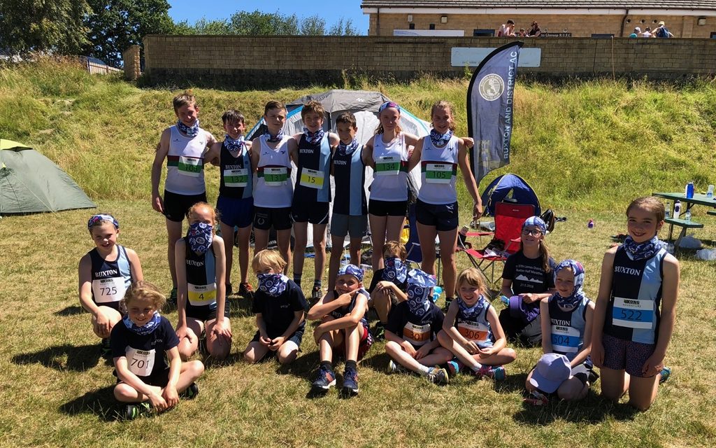 Kit sponsor helps young Buxton fell runners, come rain or shine