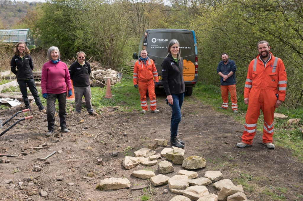 Tarmac renews partnership to boost volunteering in the Peak District National Park