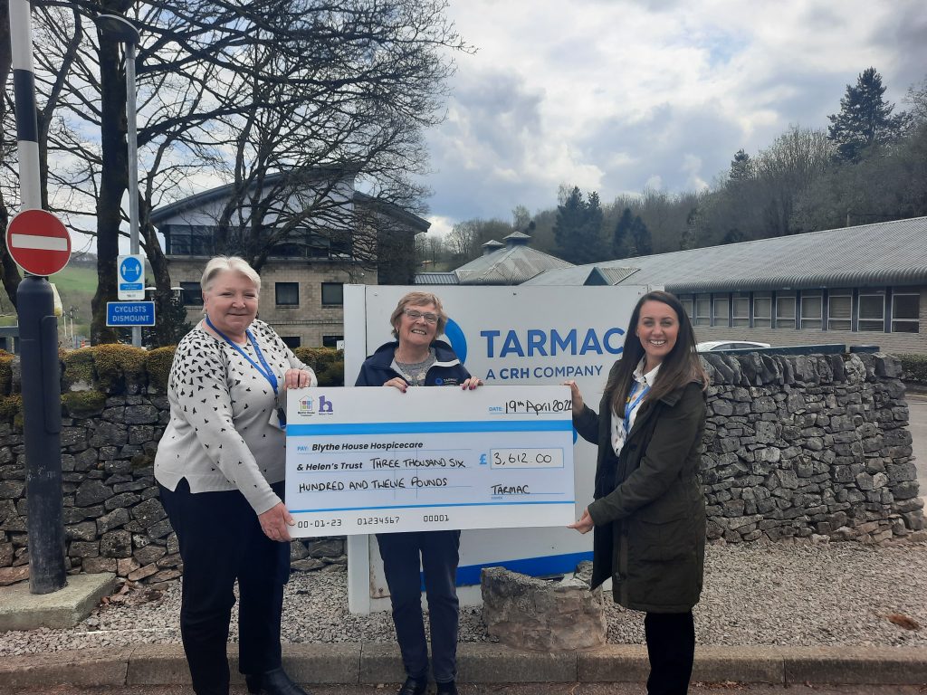 Tarmac supports Blythe House Hospice Care