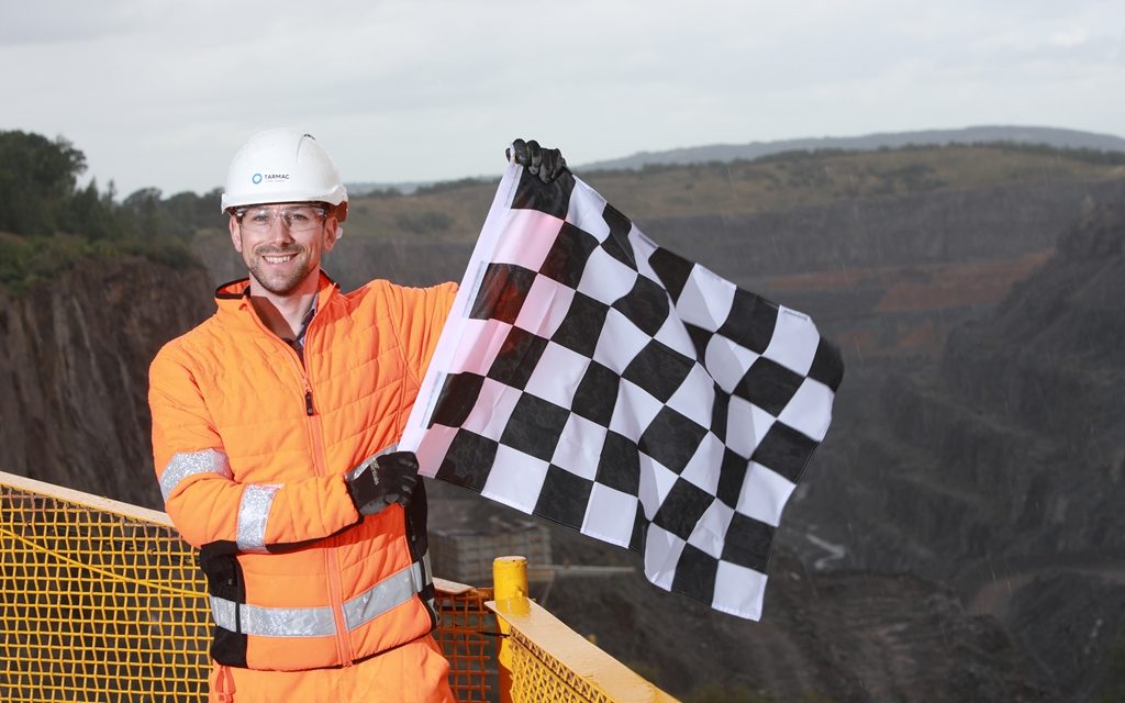 Materials for Silverstone’s new race track surface come from Shropshire quarry