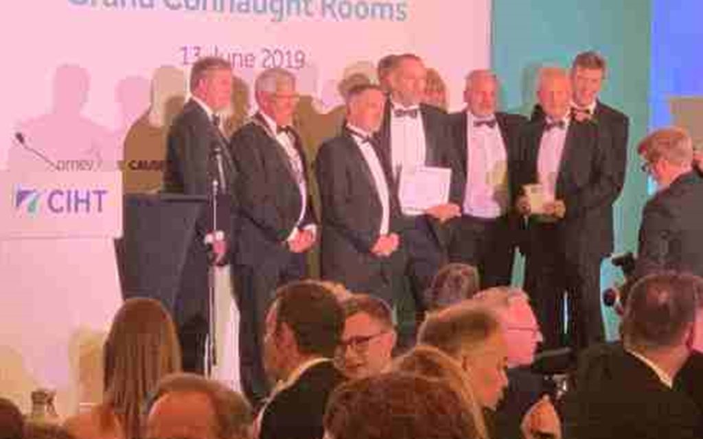 Walsall Council, Tarmac and KaarbonTech celebrate national award for digital highways innovation