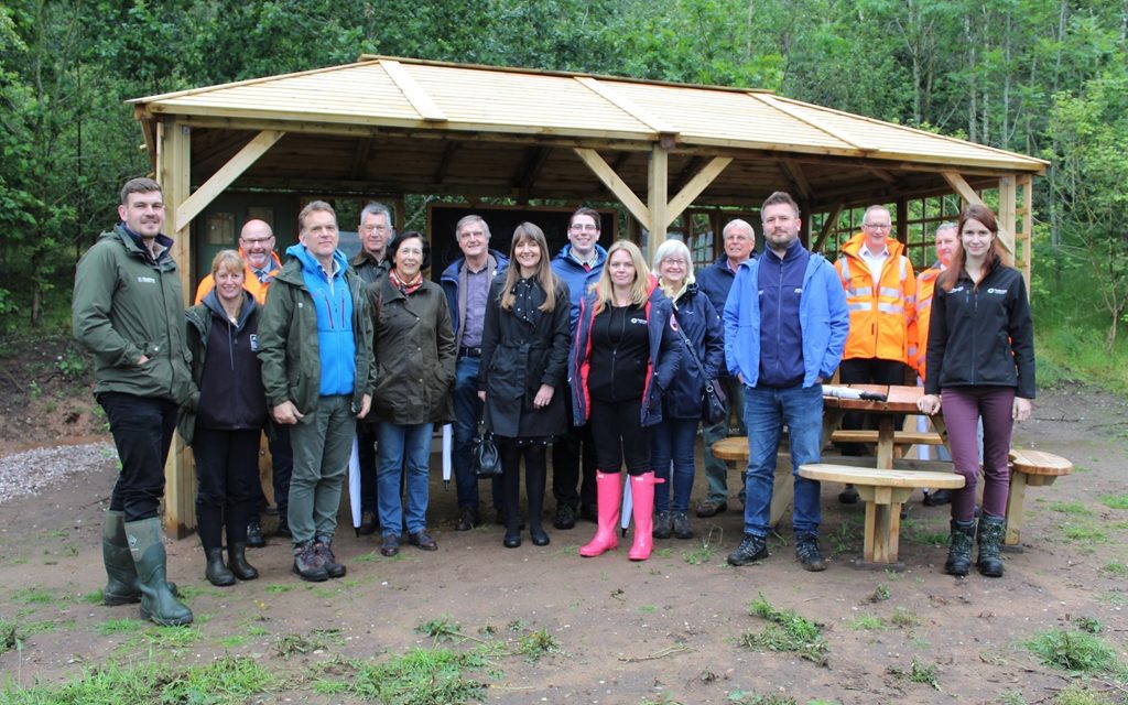 Tarmac and Cheshire Wildlife Trust open new Discovery Centre at Crown Farm Quarry