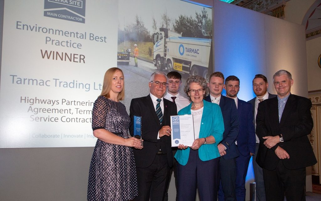 Tarmac clinches top environmental best practice award for its work in Nottinghamshire