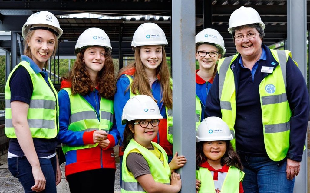 Tarmac donates materials worth £18,000 towards new HQ for Girlguiding in North Yorkshire