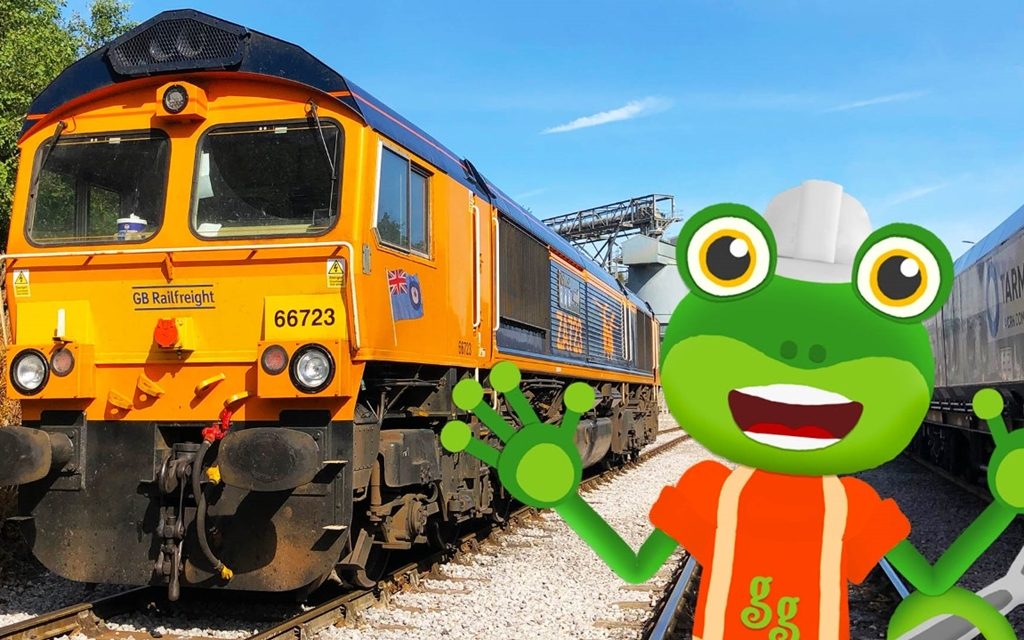 All aboard for new educational film starring Tarmac’s rail operations 