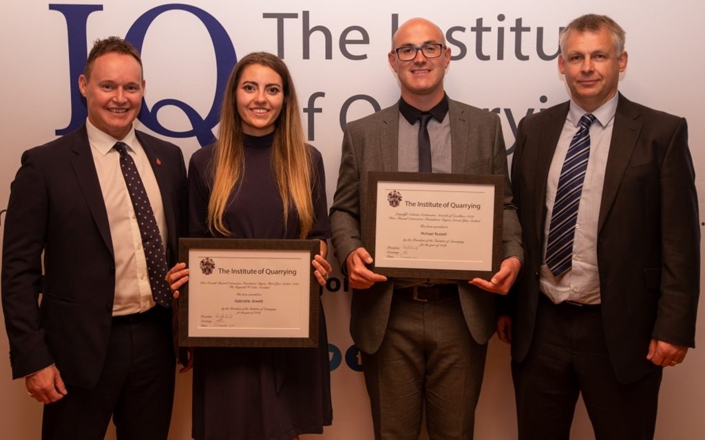 Tarmac students come top of the class at annual Institute of Quarrying awards