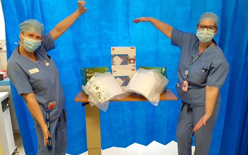 Mountsorrel quarry donates PPE to local hospital