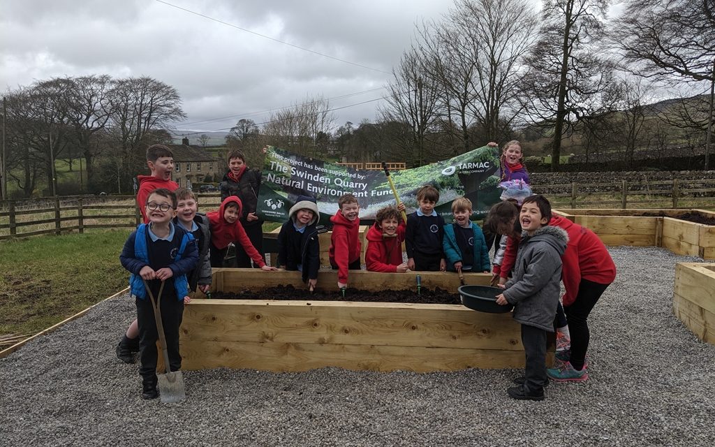 Tarmac’s Swinden quarry supports school wildlife project