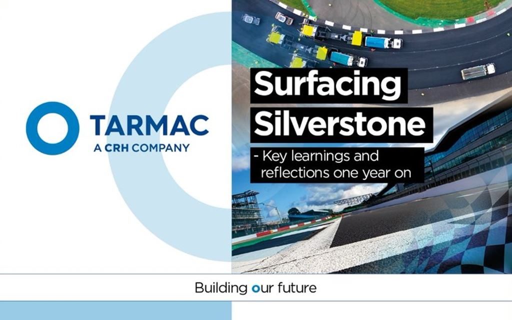 Sign up for Tarmac’s ‘Surfacing Silverstone’ webinar