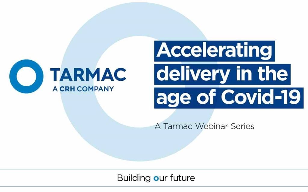 Book now for Tarmac’s ‘Supporting recovery’ highways webinar