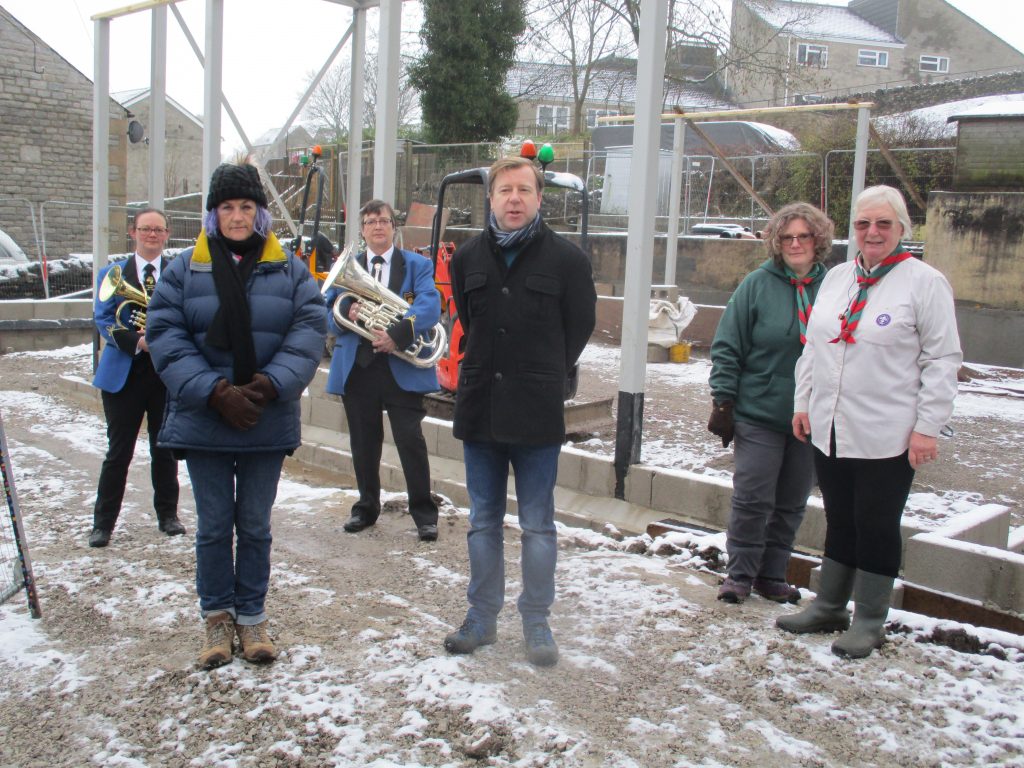 Tarmac’s Landfill Communities Fund helps residents rebuild community hall