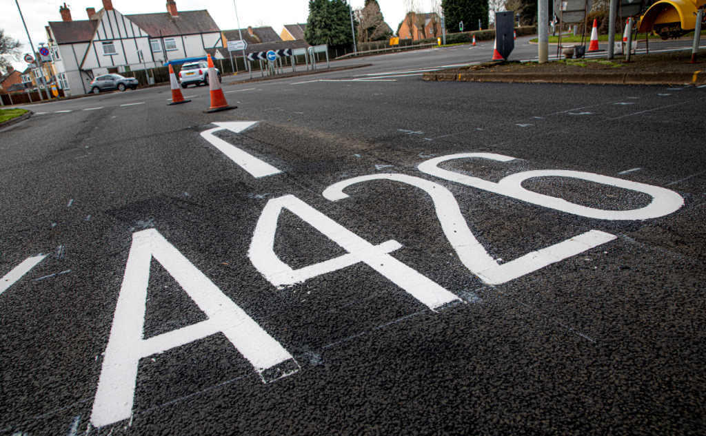Tarmac helps Leicestershire’s drive towards greener roads