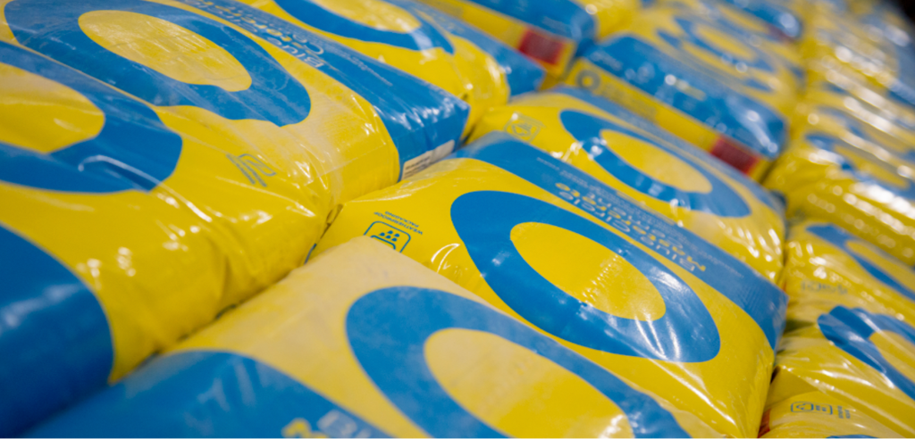 Tarmac first to launch 50% recycled content packaging for cement products
