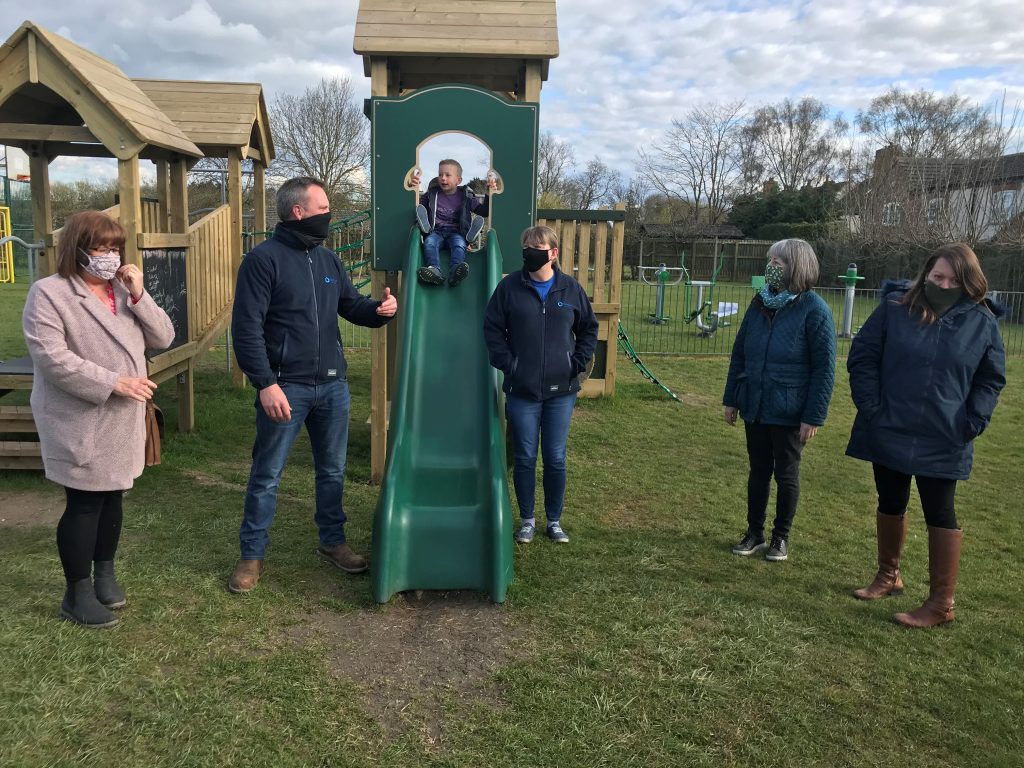 Tarmac grant helps transform Nottinghamshire play park
