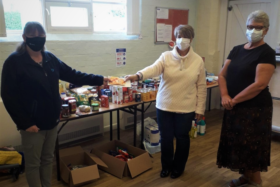 Tarmac support Nottinghamshire Foodbank