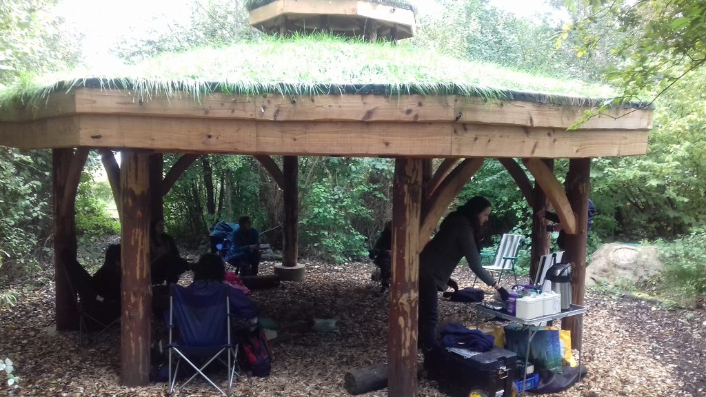 Derbyshire Wildlife Trust create new outside classroom thanks to grant from Tarmac Landfill Communities Fund