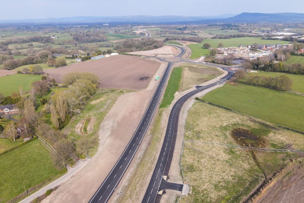 Tarmac supports opening of largest infrastructure project in Congleton, Cheshire