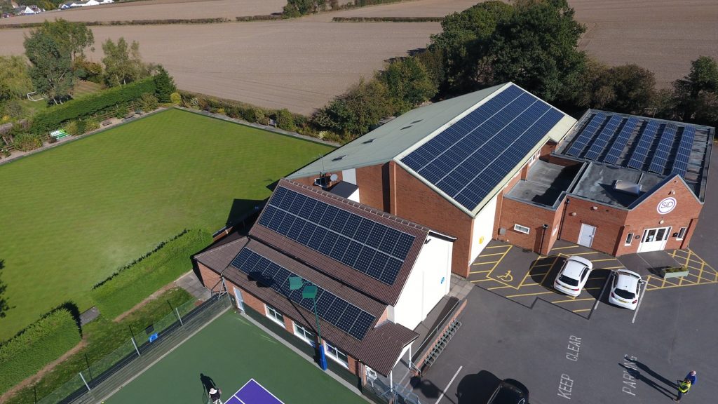Sports club celebrate national energy efficiency award