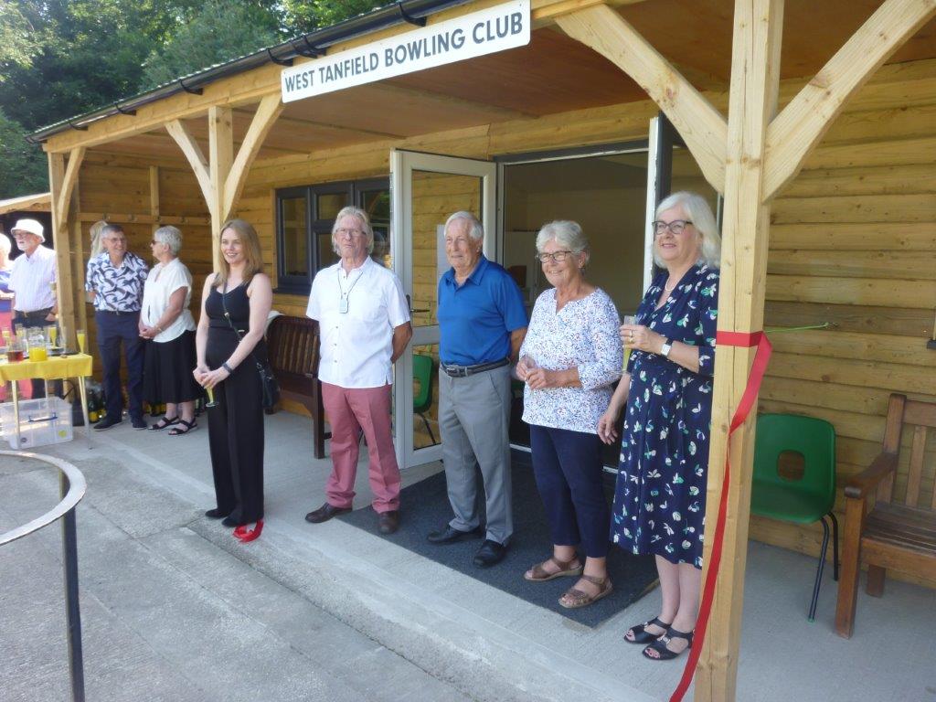 New clubhouse for West Tanfield Bowling Club thanks to Tarmac Landfill Communities Fund