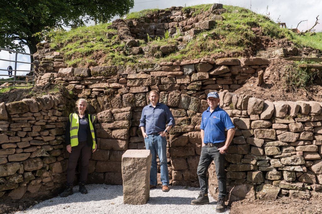 Historic Derbyshire lime kiln restored to former glory
