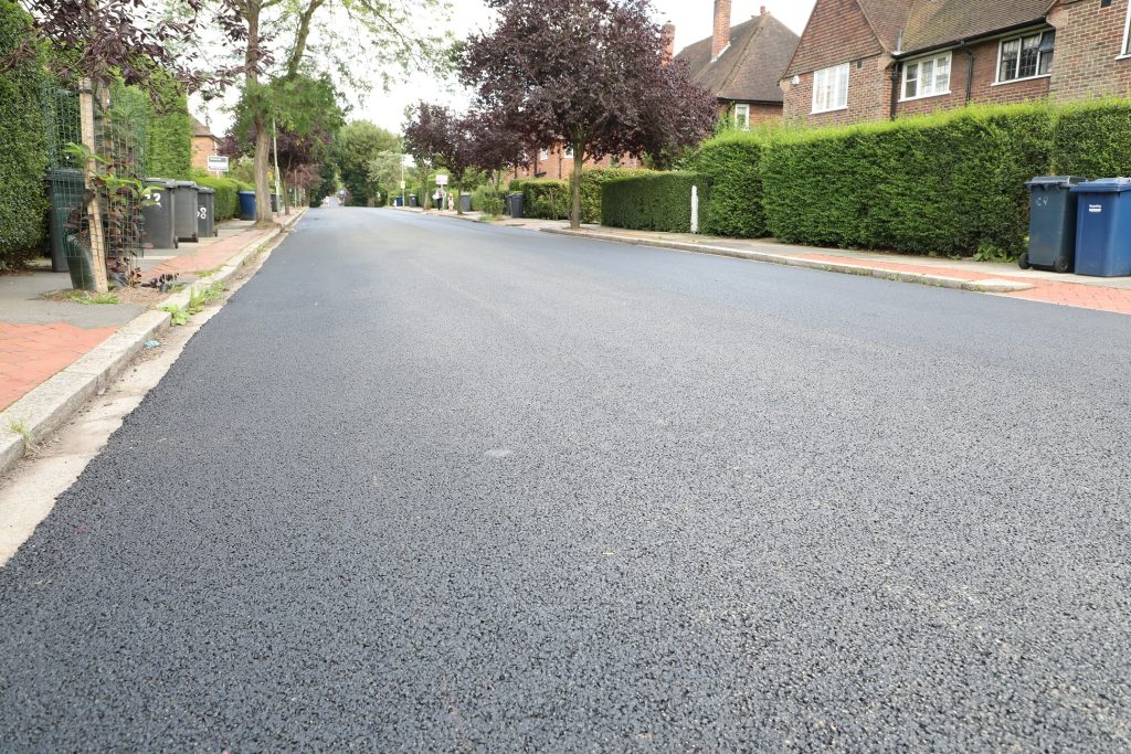Barnet Council drives climate agenda with recycled rubber asphalt