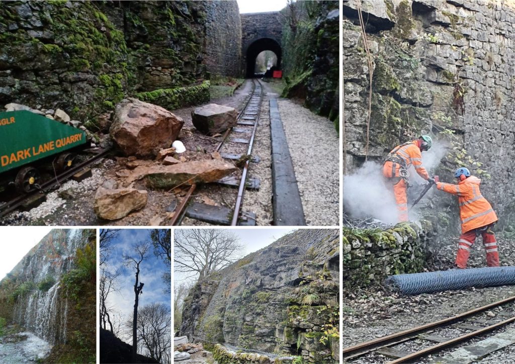 Tarmac Landfill Communities Fund grant enables clean-up operation to put light railway back on track