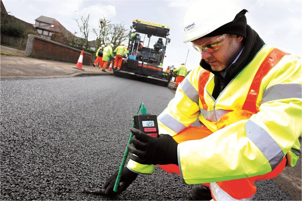 Tarmac leads the change to low temperature asphalt in net zero drive