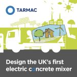 Tarmac launches children’s ‘Art-E-Tack’ competition to design UK’s first electric concrete mixer
