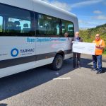 Tarmac donation secures future of community bus service
