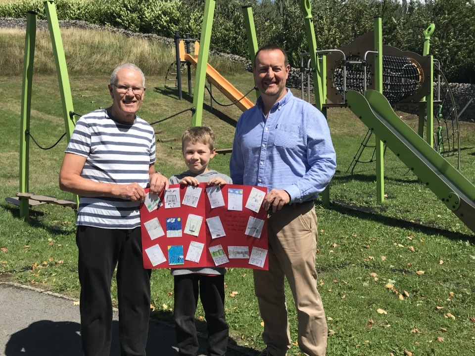 New Derbyshire playground is a swinging success