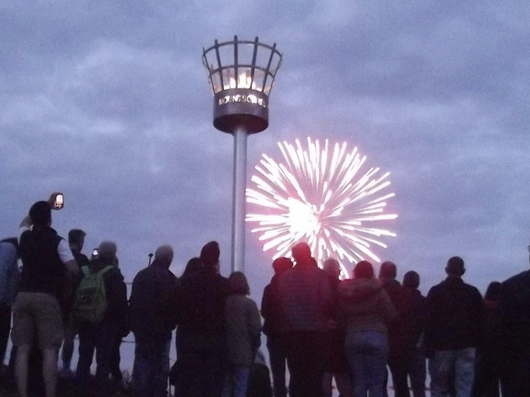 Tarmac lights up Mountsorrel village with beacon upgrade