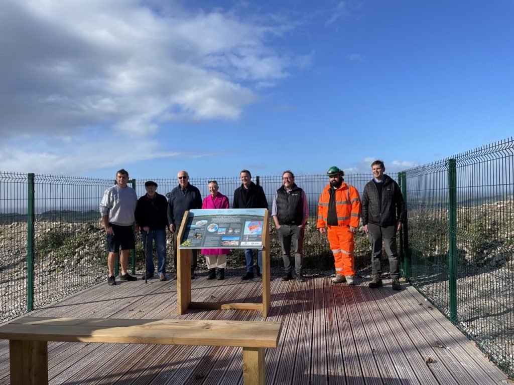 Quarry giants create new point of view