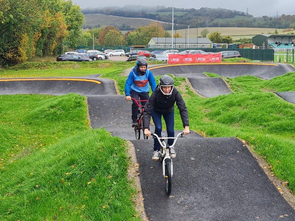 Tarmac donation has riders wheelie excited as Snodland Pump Track opens